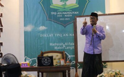 Diklat TPQ An Nahdliyah PP Langitan 2023