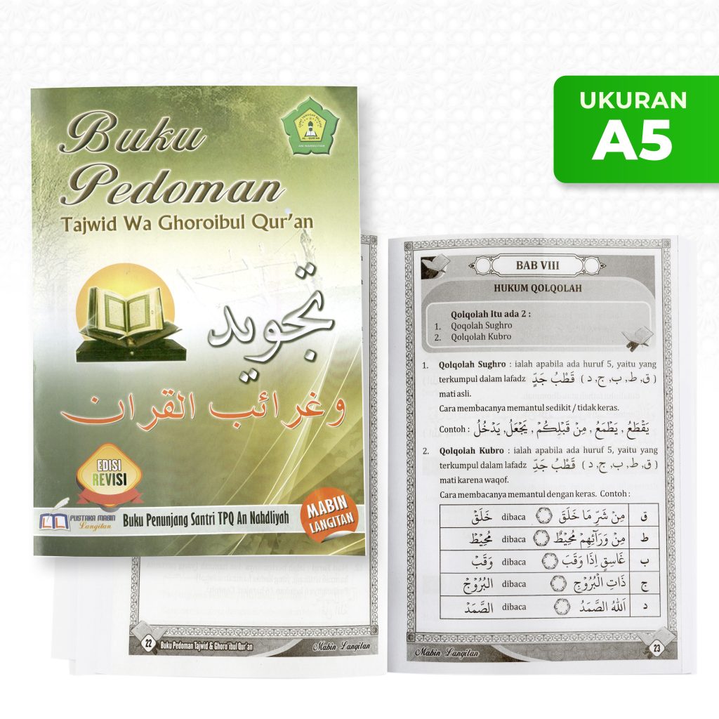 Buku Tajwid Mabin An Nahdliyah Langitan