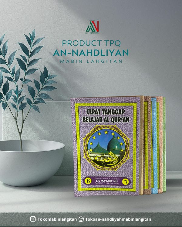 Jilid Cepat Tanggap Belajar Al Qur'an An Nahdliyah