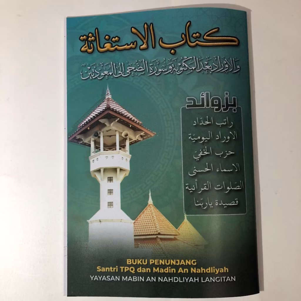 Buku Istighosah Mabin An Nahdliyah Langitan
