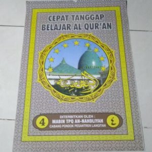 Buku Peraga Jilid 4 An Nahdliyah Langitan