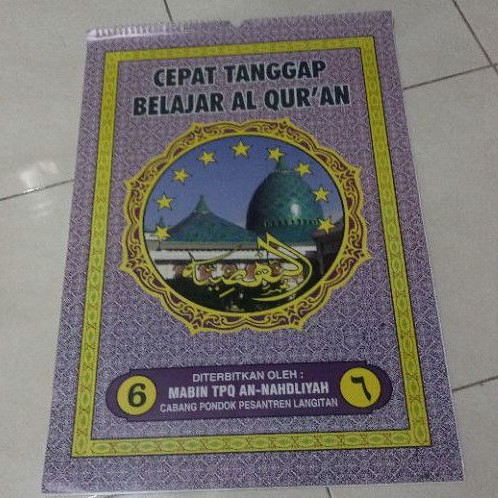 Buku Peraga Jilid 6 An Nahdliyah Langitan