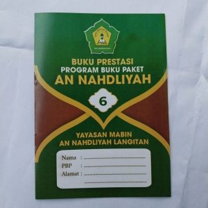 Buku Prestasi Jilid 6 An Nahdliyah Langitan